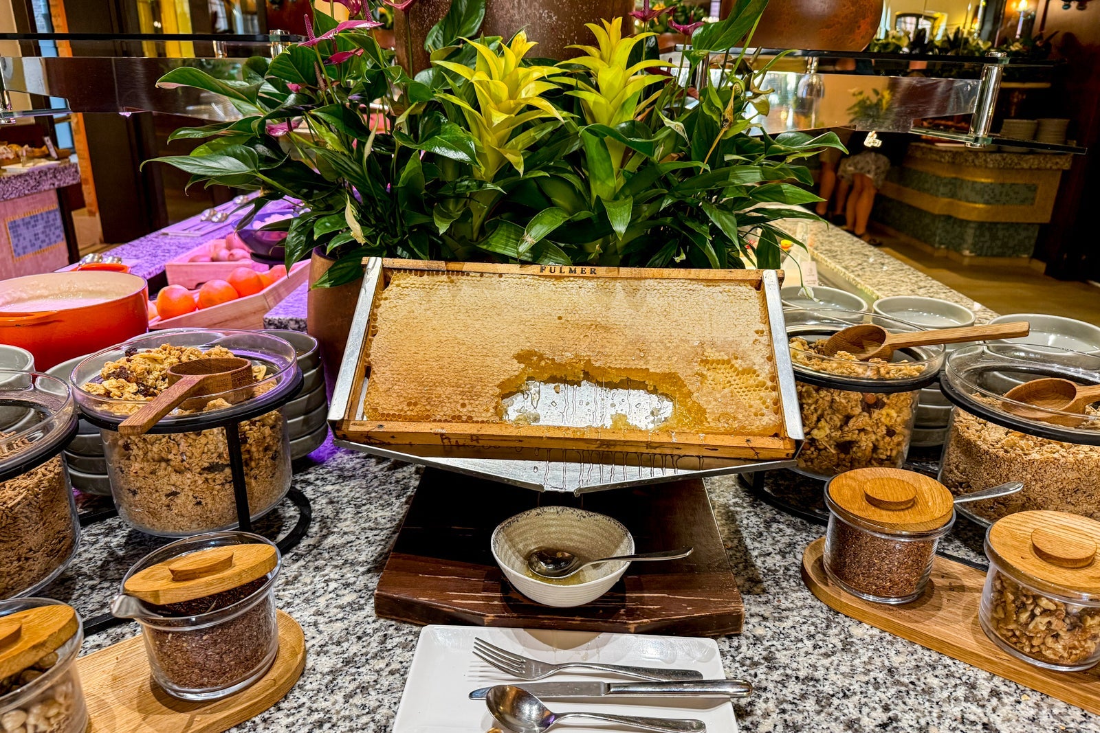 Hilton Molino Stucky, Venice breakfast