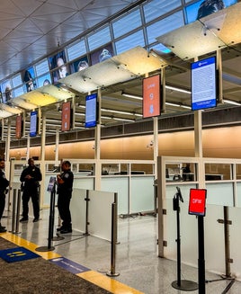 U.S. Customs and Border Protection facilities at Dallas Fort Worth International Airport (DFW).