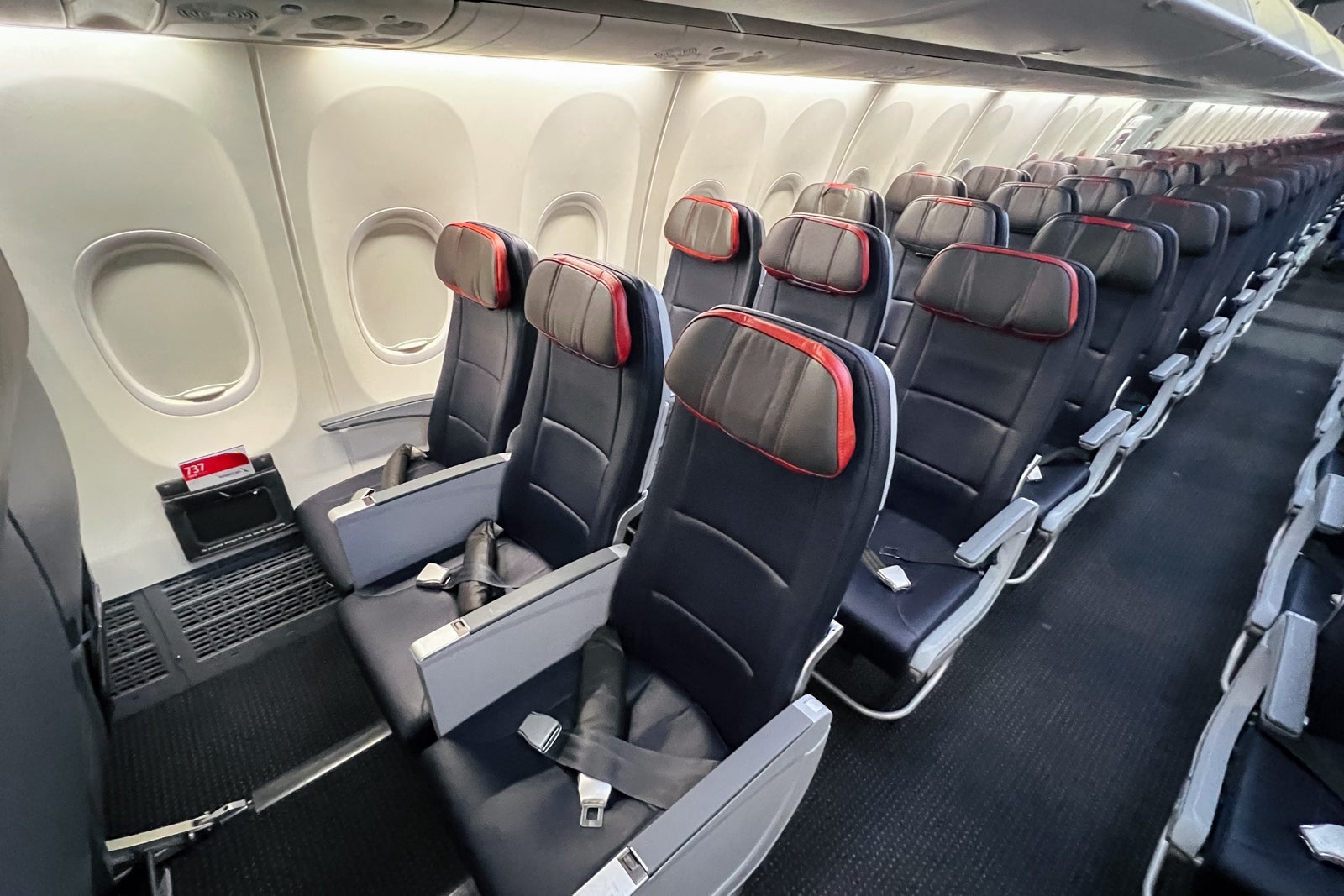 aa montana plane cabin