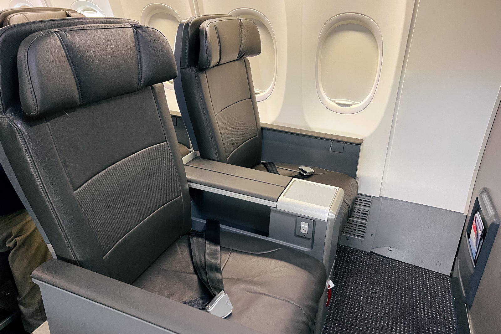 aa montana plane cabin first class