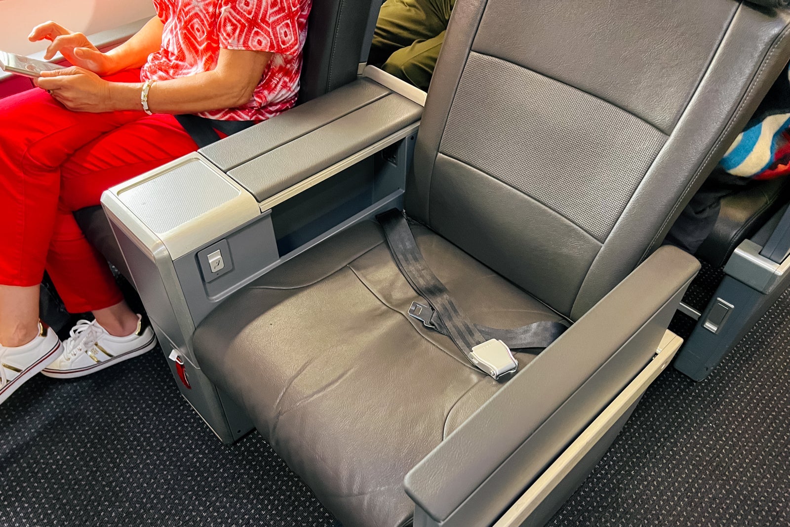 aa montana plane cabin first class