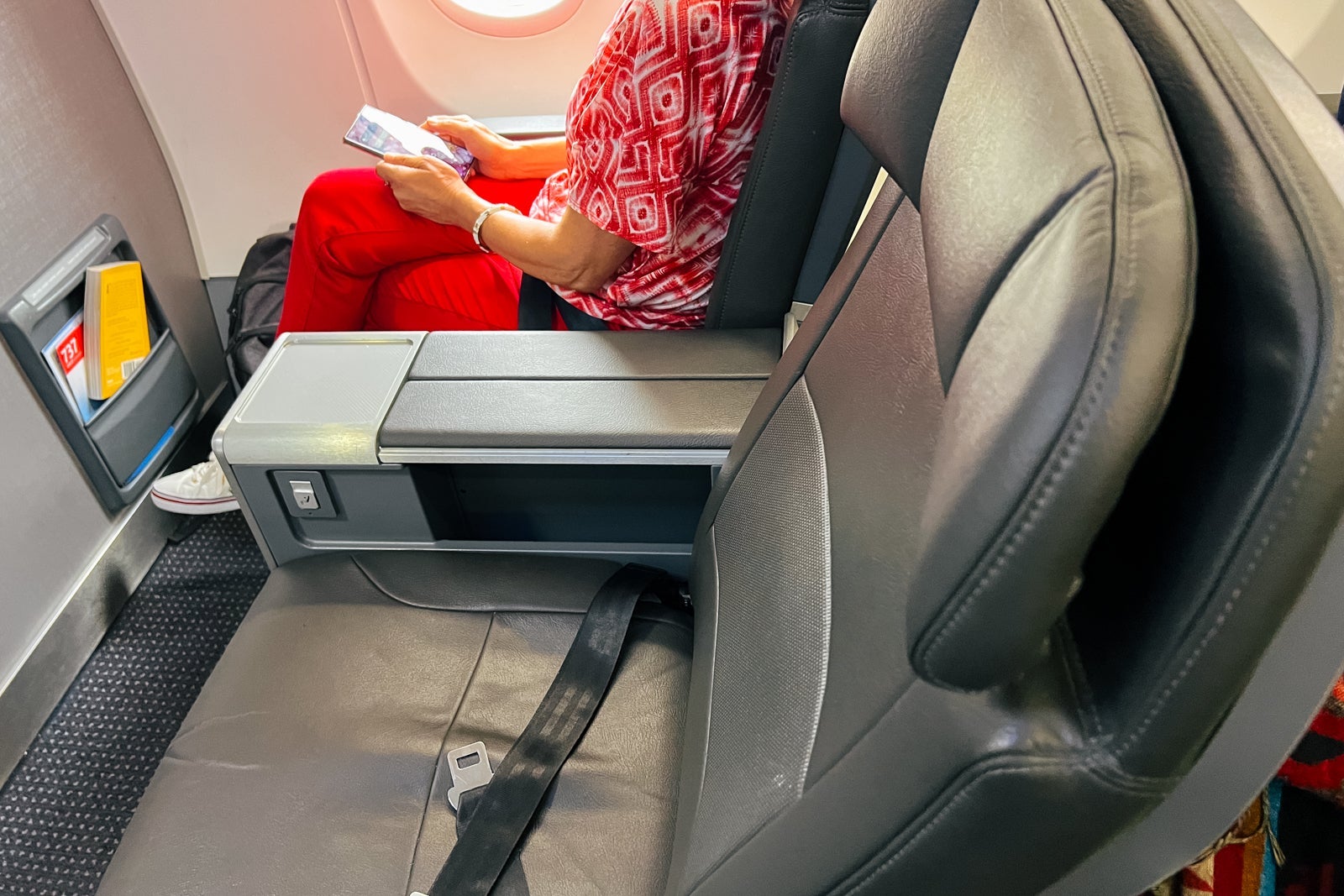 aa montana plane cabin first class