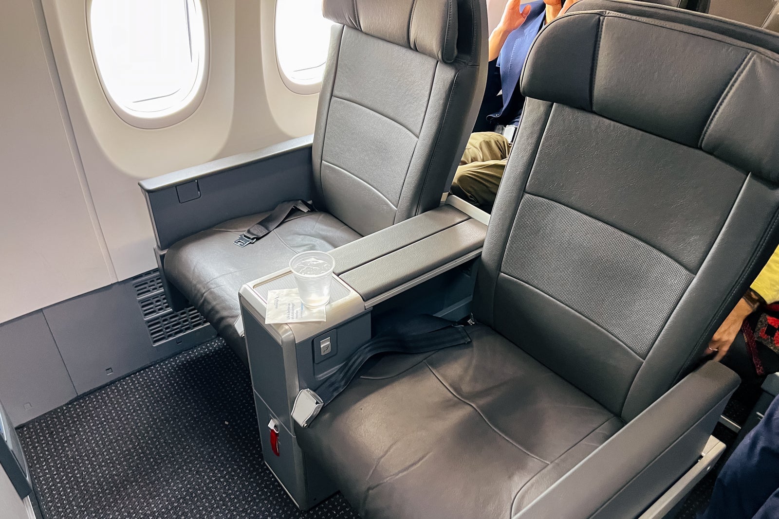 aa montana plane cabin first class