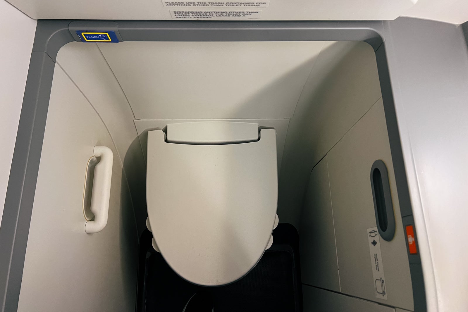 plane bathroom