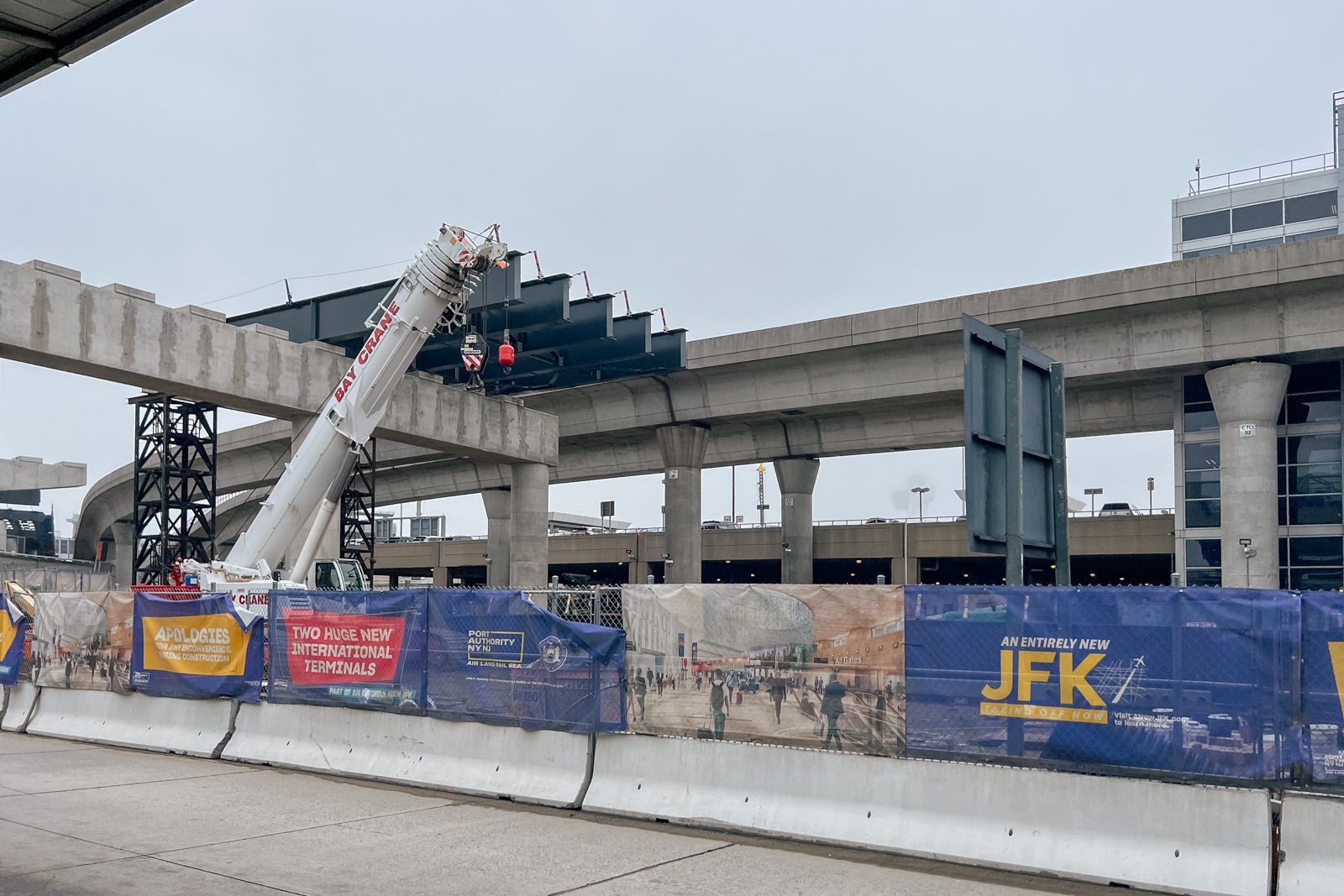 New Terminal 6 at JFK construction