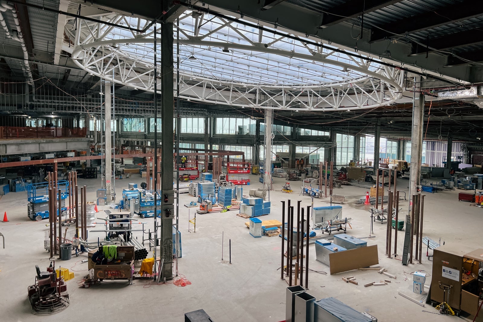 New Terminal 6 at JFK construction