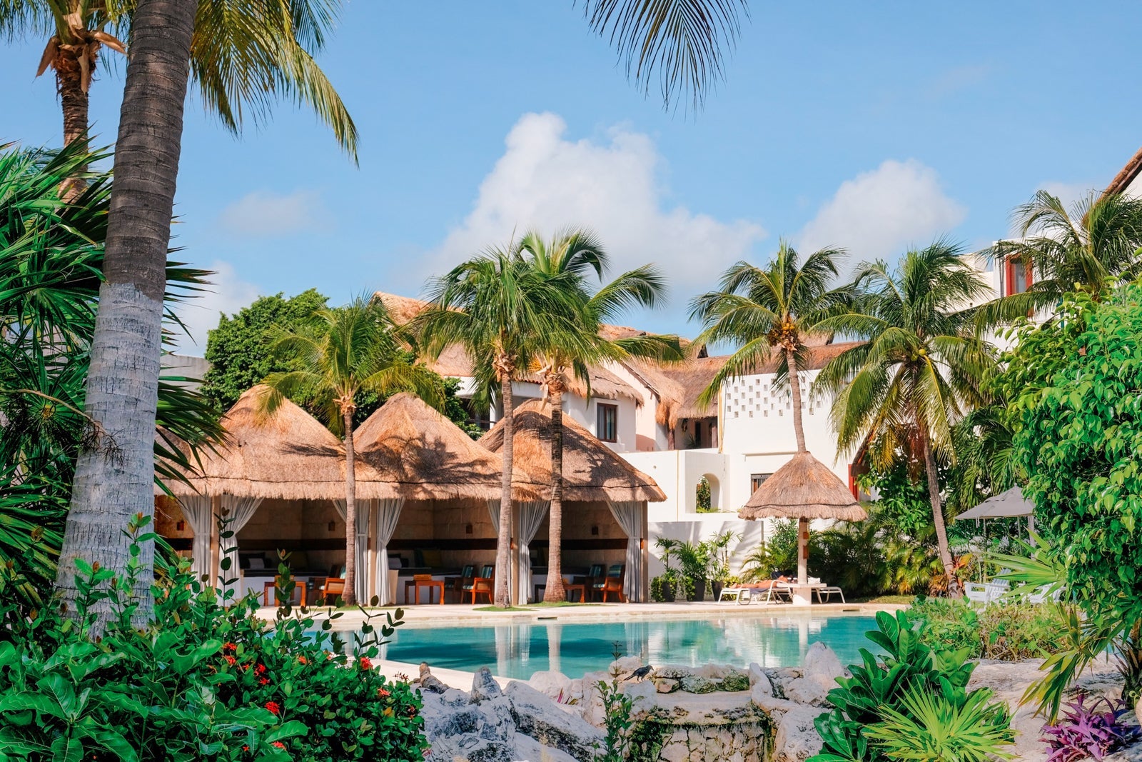 Pool area at the InterContinental Presidente Cancun Resort