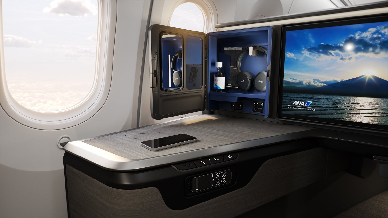 ANA will bring its award-winning The Room biz class to the 787