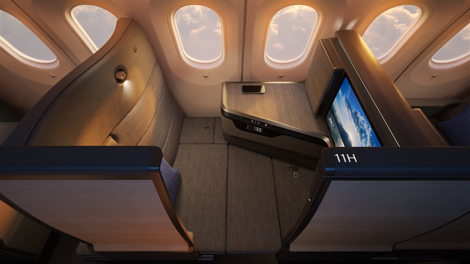 business class seat