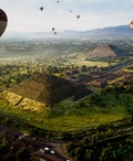Teotihuacan hot air balloons