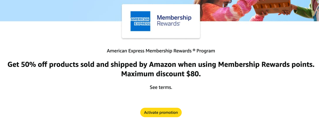 Point Deal Amazon Deal alert: Save up to 40% on Amazon purchases using just 1,429 Amex ...