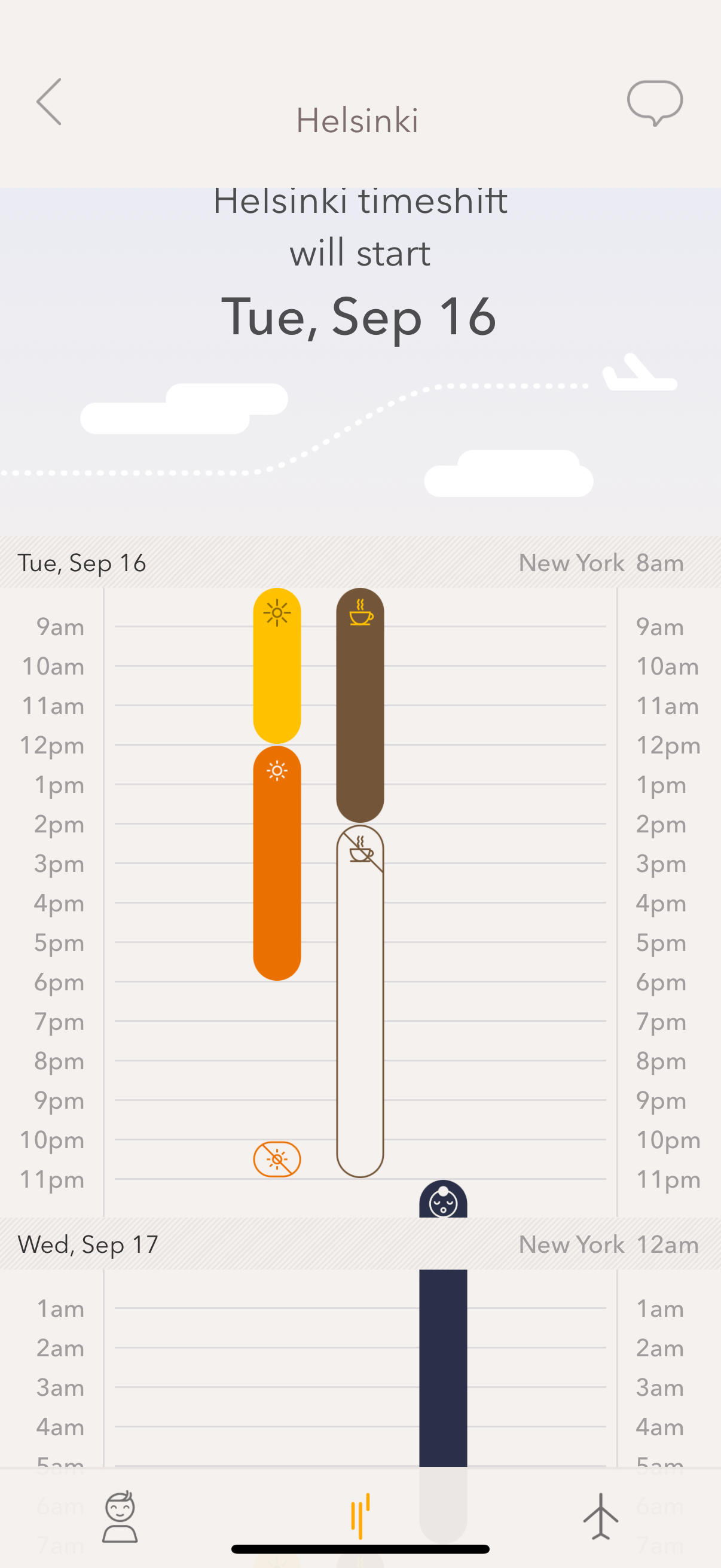 Timeshifter Helsinki plan part 1
