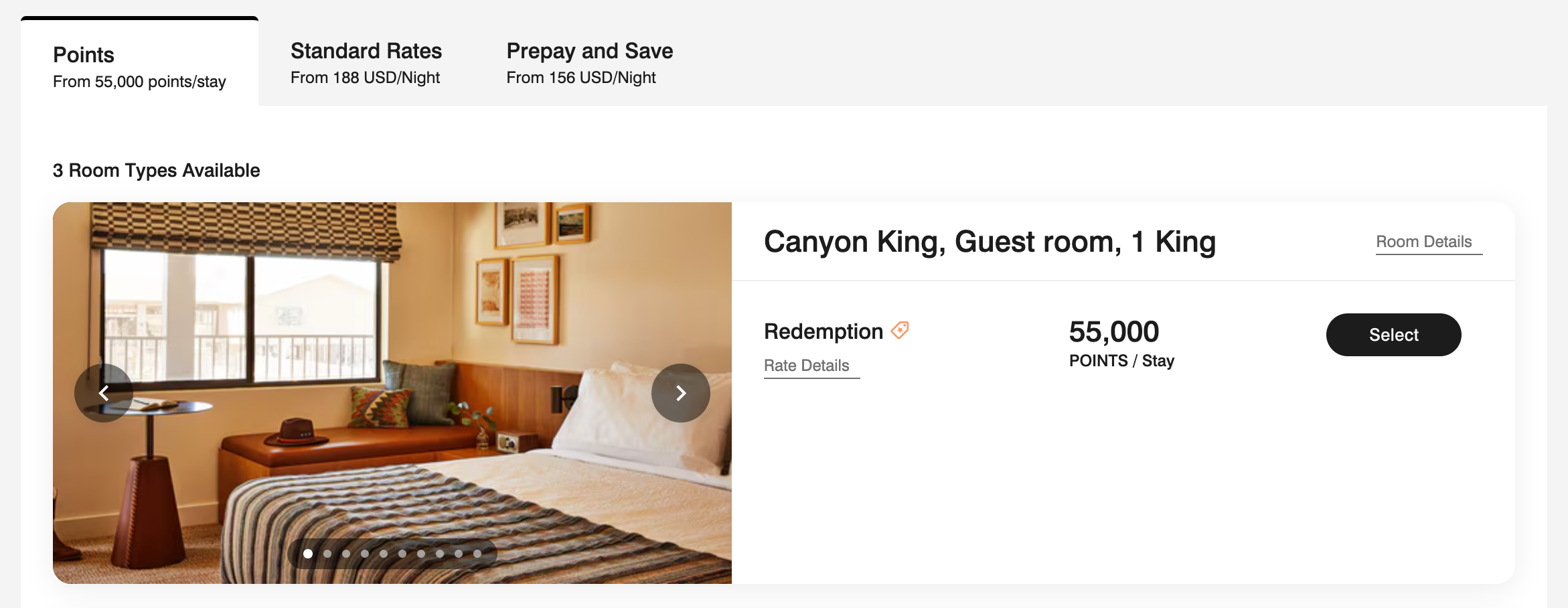 Trailborn Grand Canyon points