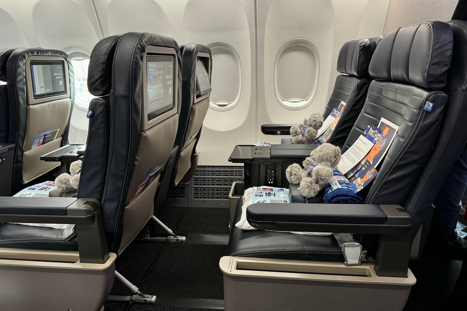 Inaugural EWR-GOH flight