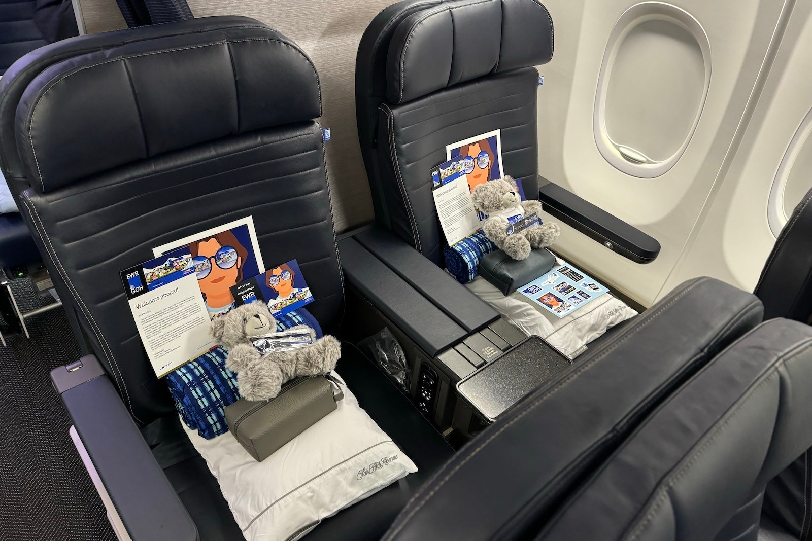 Inaugural EWR-GOH flight