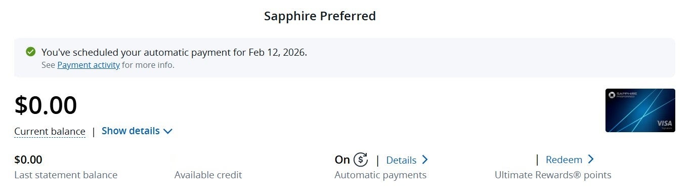 Transferring Chase points to Hyatt