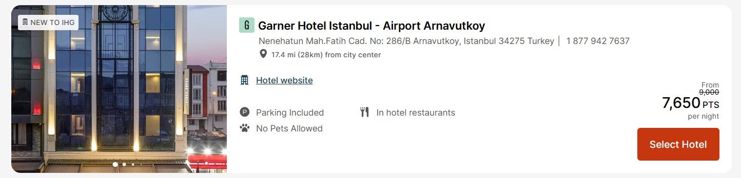 IHG new hotel award discount: Save 15% when redeeming points IHG new hotel award discount