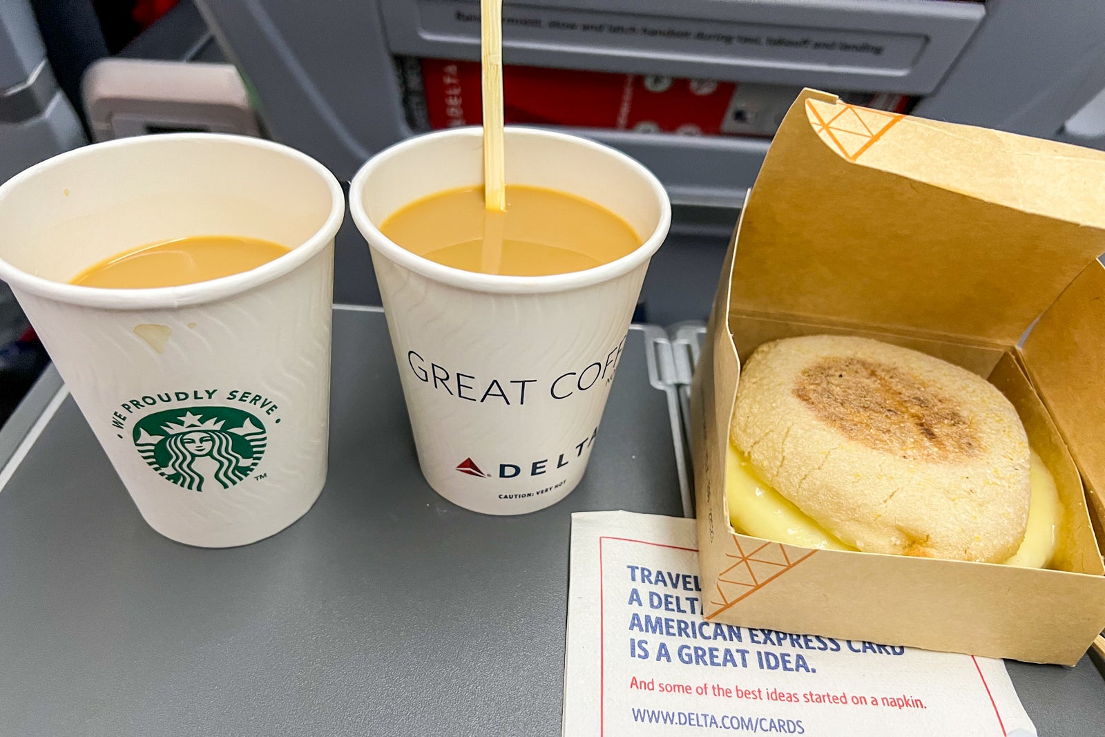 Breakfast in Delta Premium Select.
