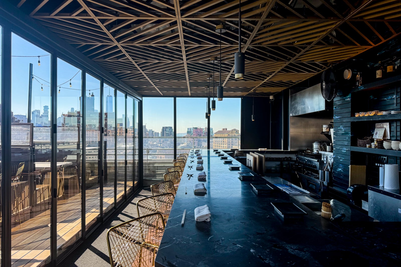 rooftop bar