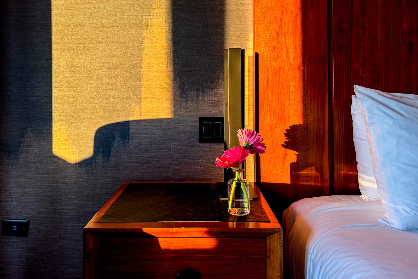 flowers on table