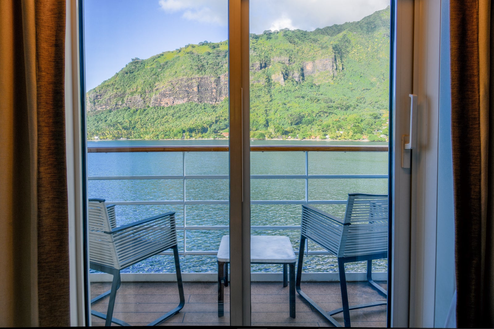 Most Paul Gauguin Cruises cabins come with balconies