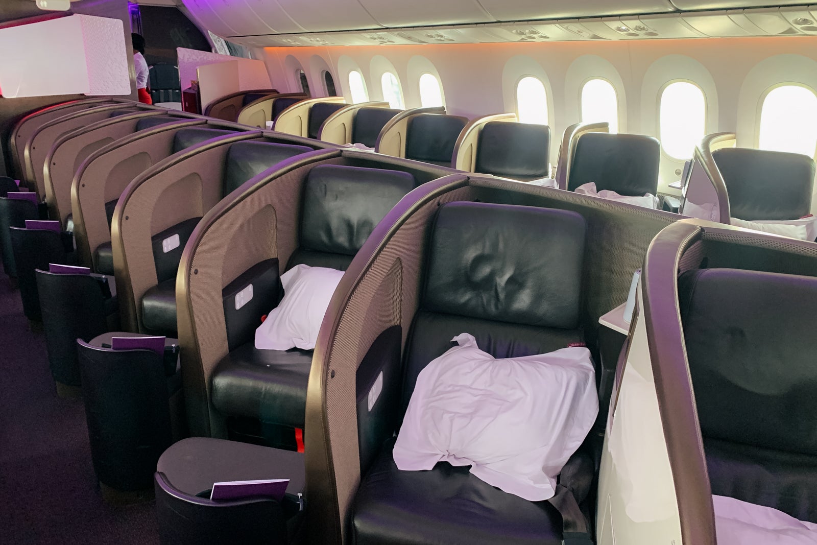 Virgin Atlantic business class
