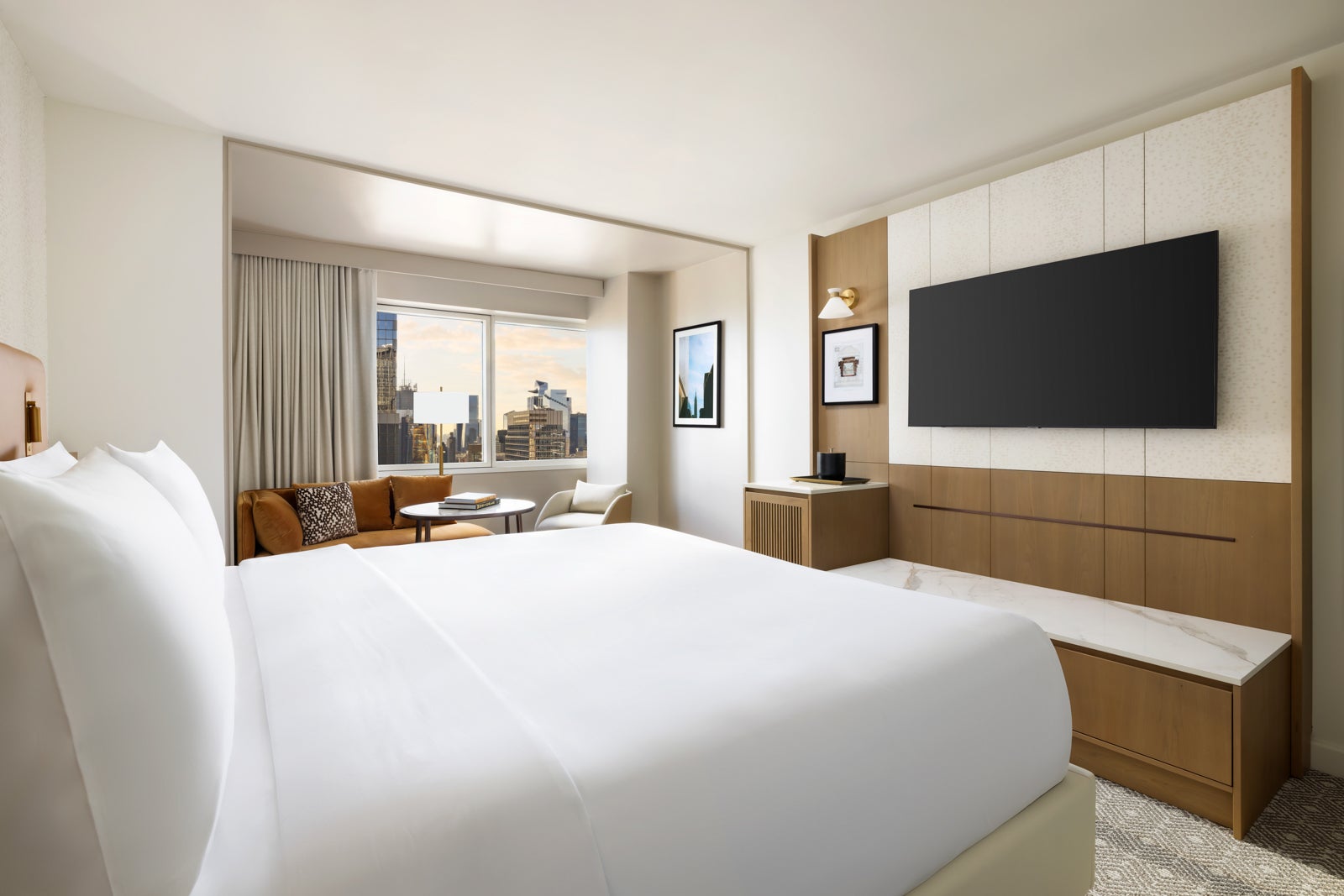 Hyatt Regency Manhattan King Corner Hudson Yards View