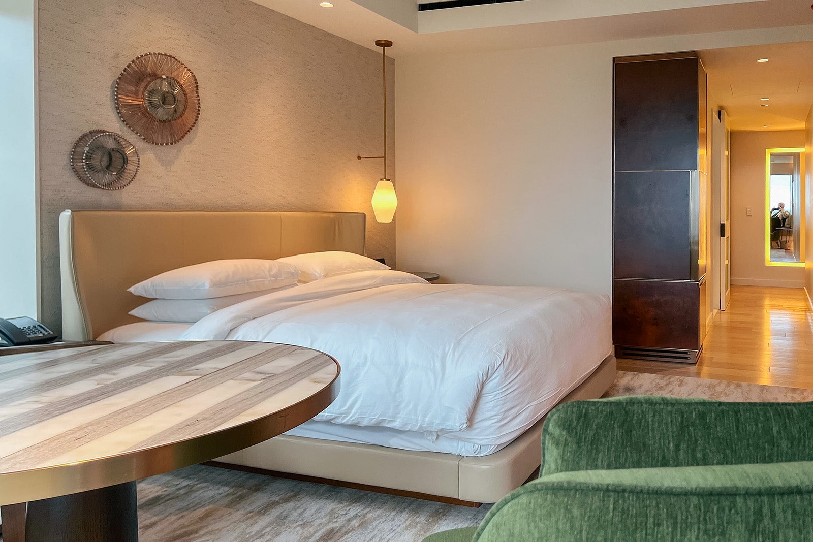 Room at the Park Hyatt Chicago.