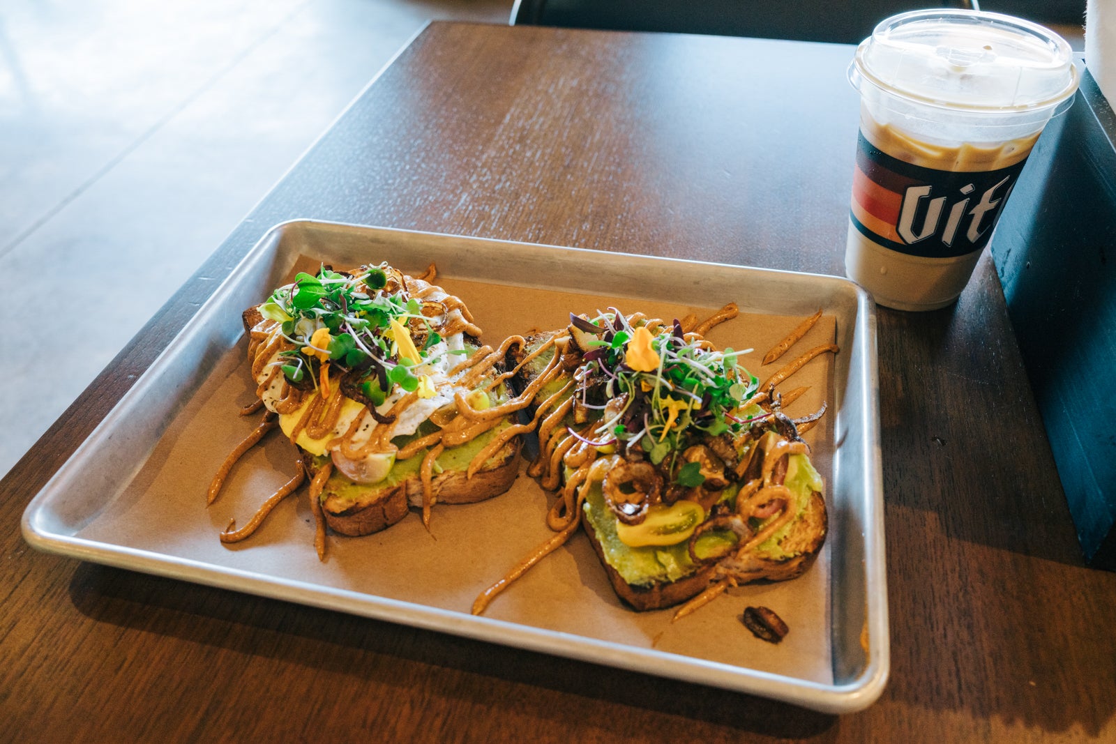 Under Canvas Columbia Gorge Avocado Toast breakfast