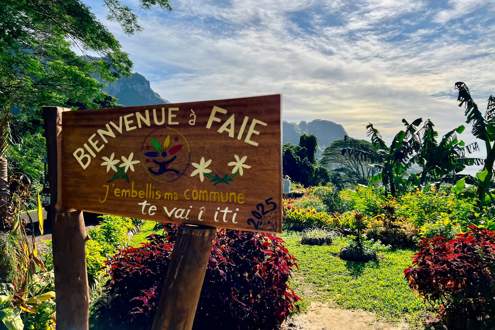Huahine is sometimes called The Garden Isle due to its lush landscapes
