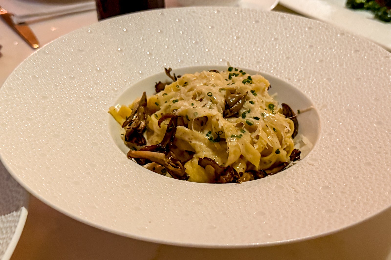 Waldorf Astoria dining