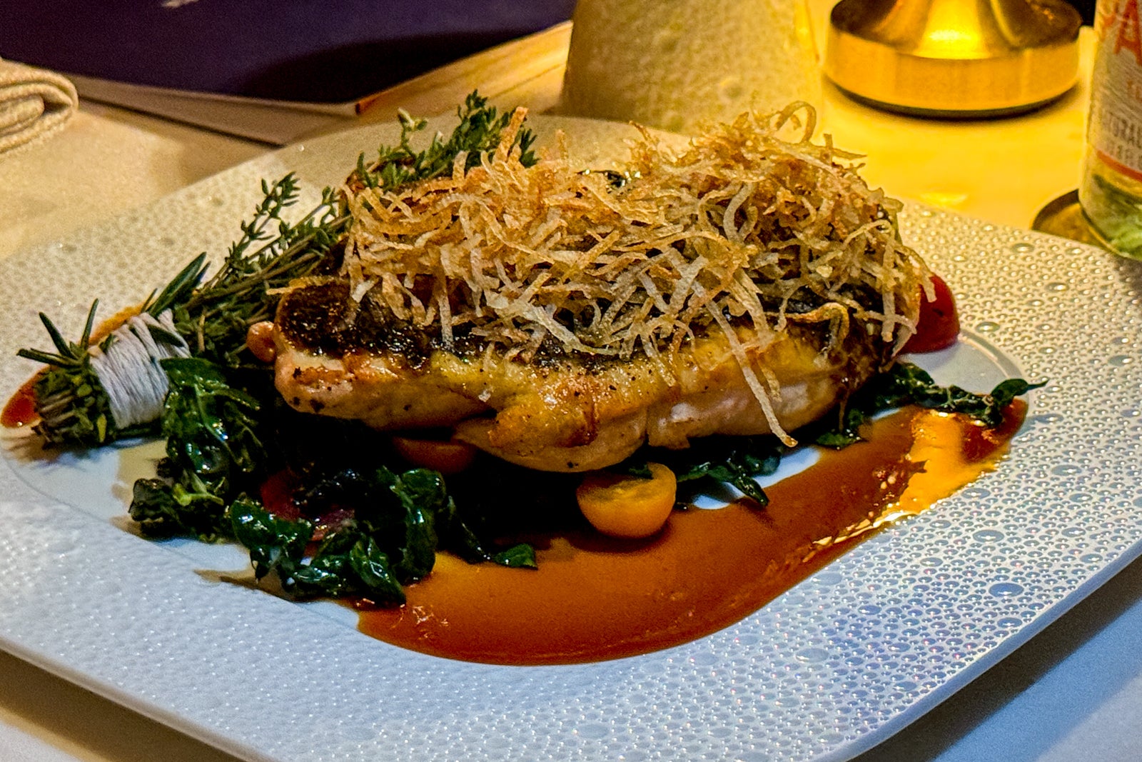 Waldorf Astoria dining
