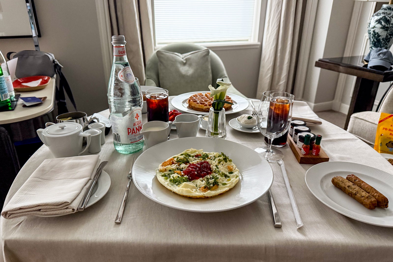 Waldorf Astoria room service