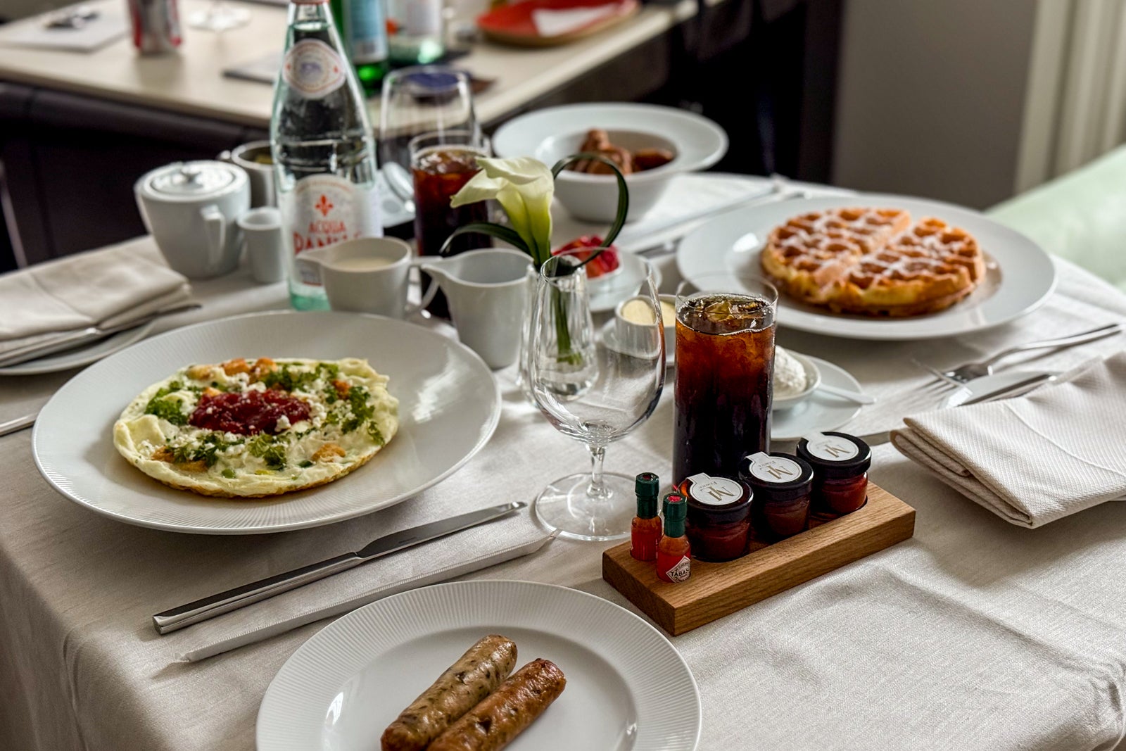 Waldorf Astoria room service