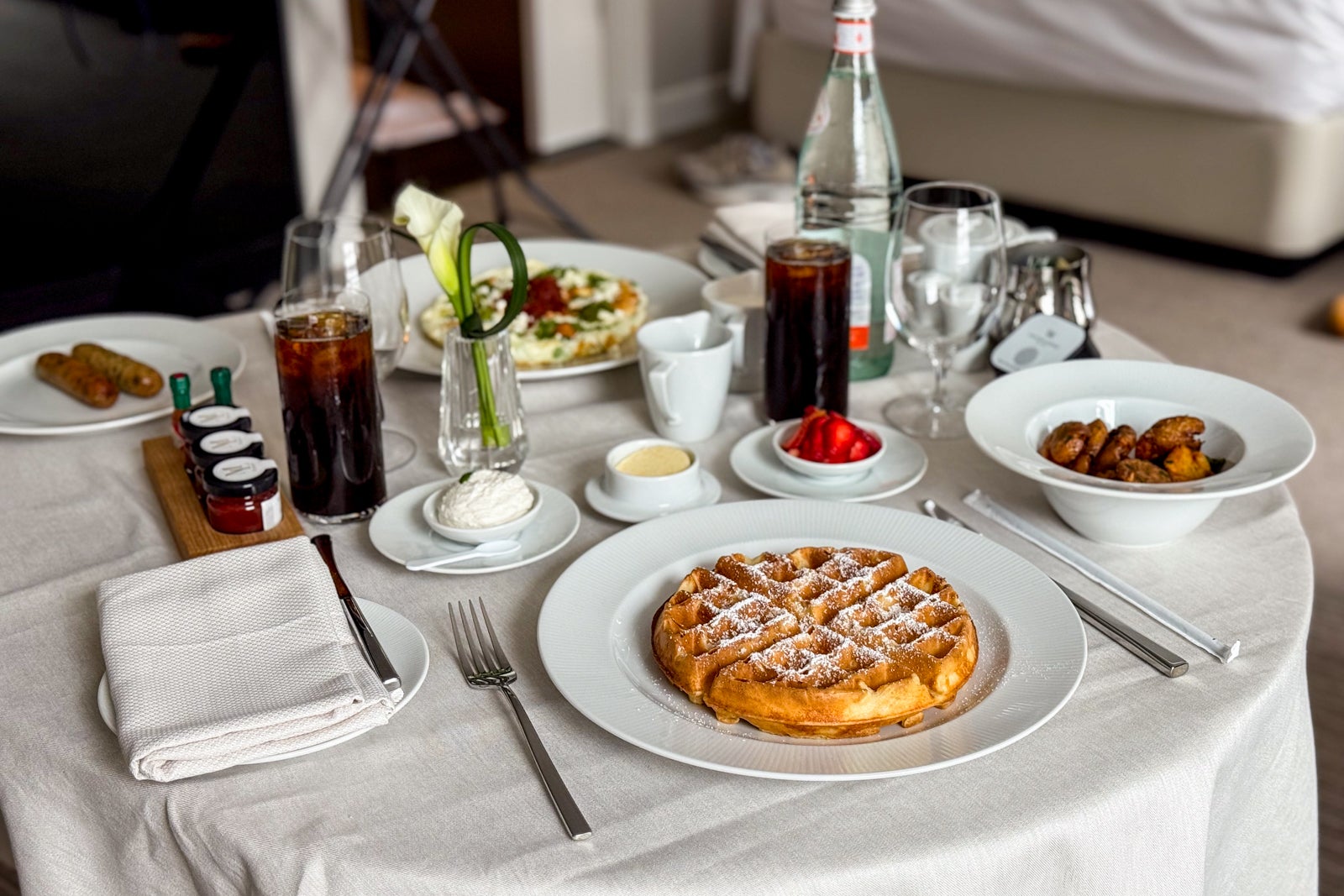 Waldorf Astoria room service