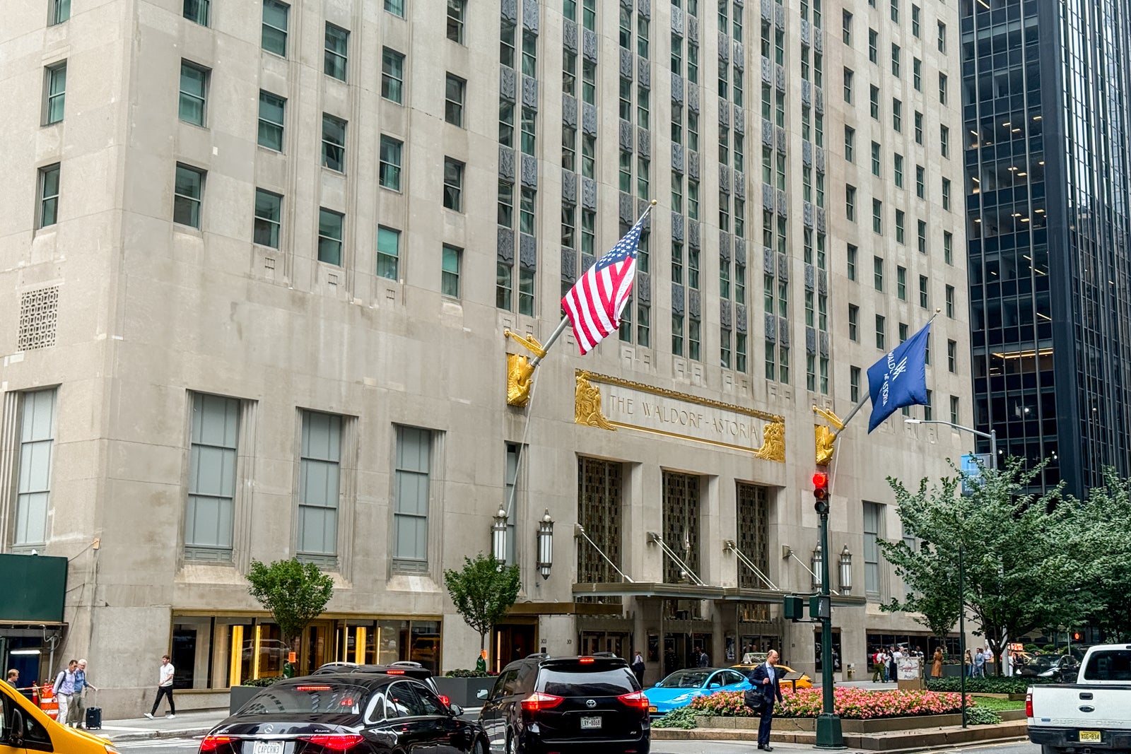 Waldorf Astoria street facade