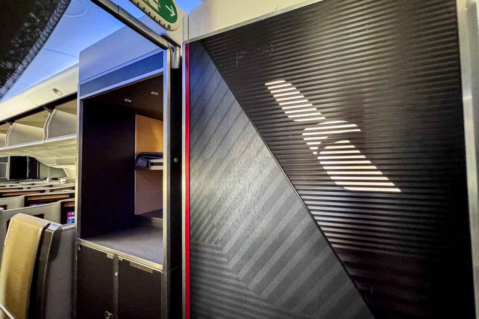 American Airlines' new Flagship Suite business class review AA plane cabin