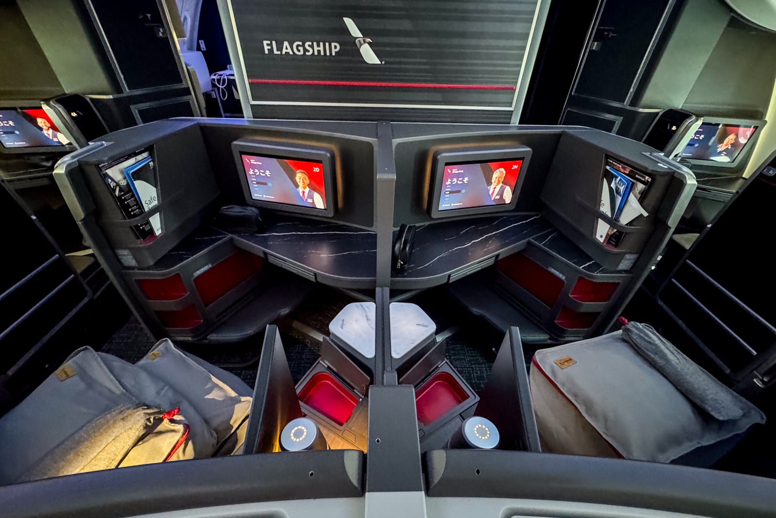 American Airlines' new Flagship Suite business class review AA flagship cabin