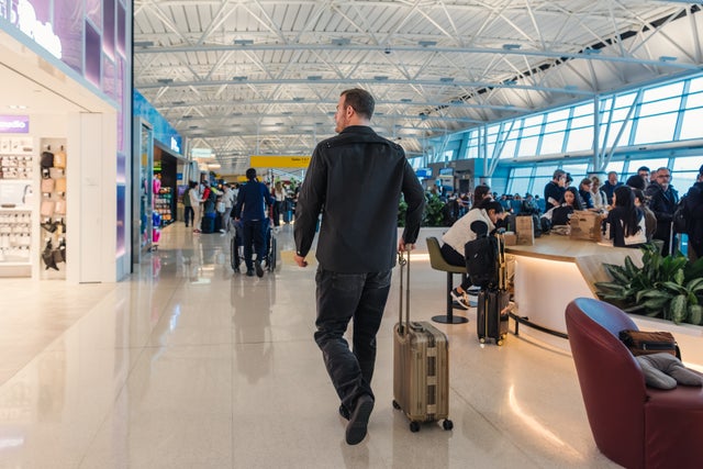 Brian Kelley at JFK Airport