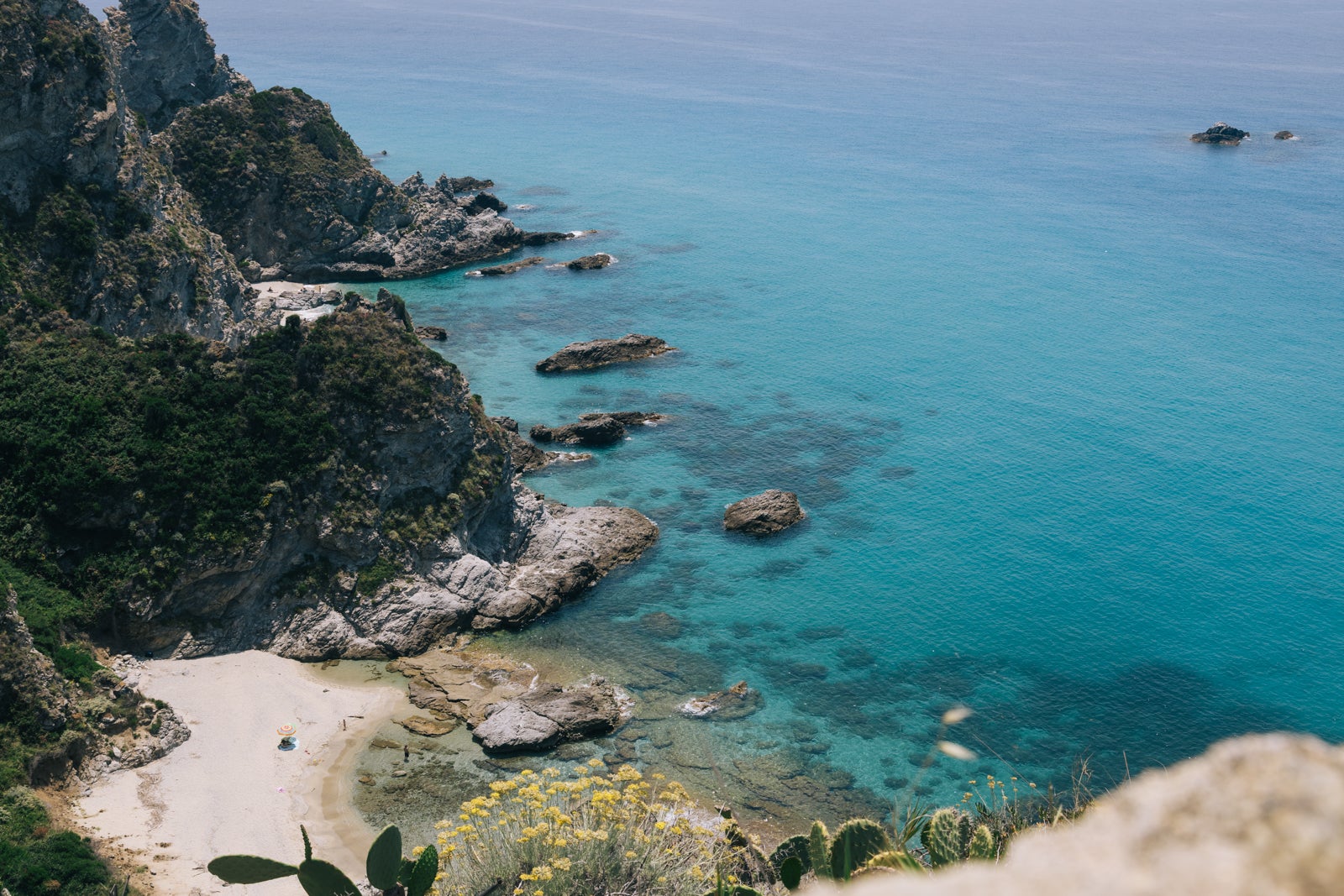 Here's why you should go to Calabria instead of Rome or Milan Capo Vaticano beach, Calabria, Italy