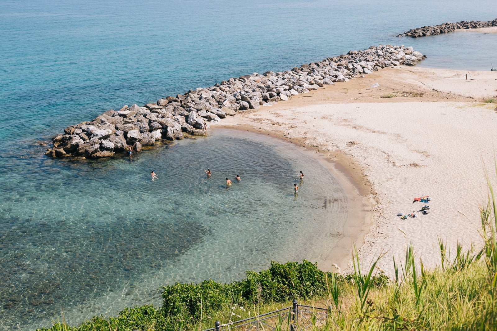 Here's why you should go to Calabria instead of Rome or Milan Beach at Pizzo, Italy
