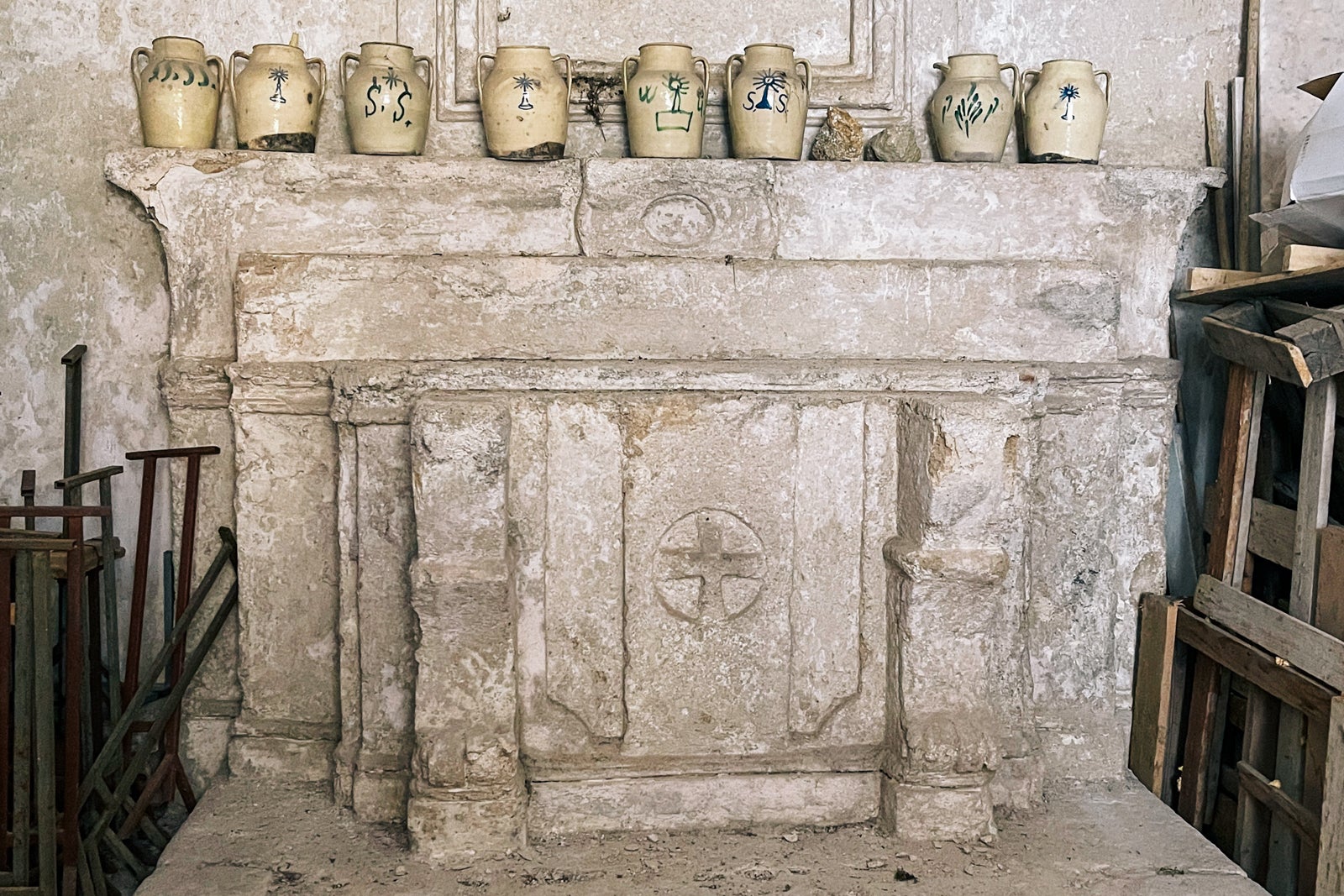 Here's why you should go to Calabria instead of Rome or Milan 12th-century altar in Sant'Andrea Apostolo dello Ionio, Calabria, Italy.