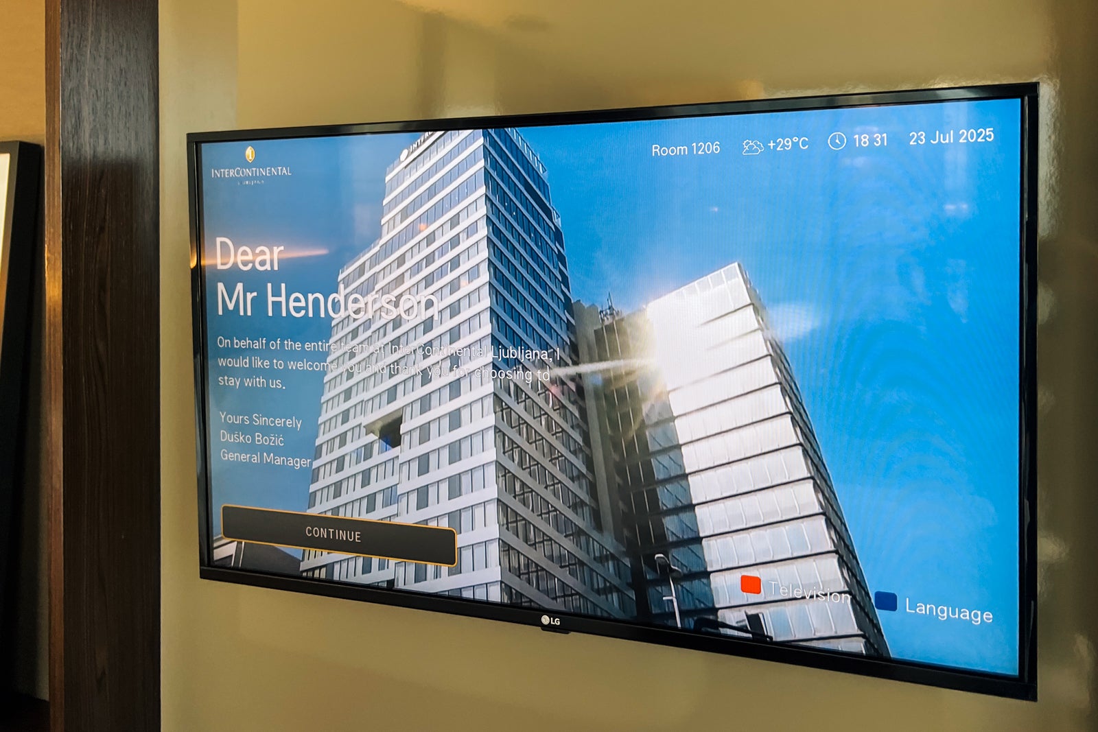 My 4 favorite things about the InterContinental in Slovenia and how to use IHG One Rewards points to stay there 20250729 Intercontinental Slovenia CHenderson 7