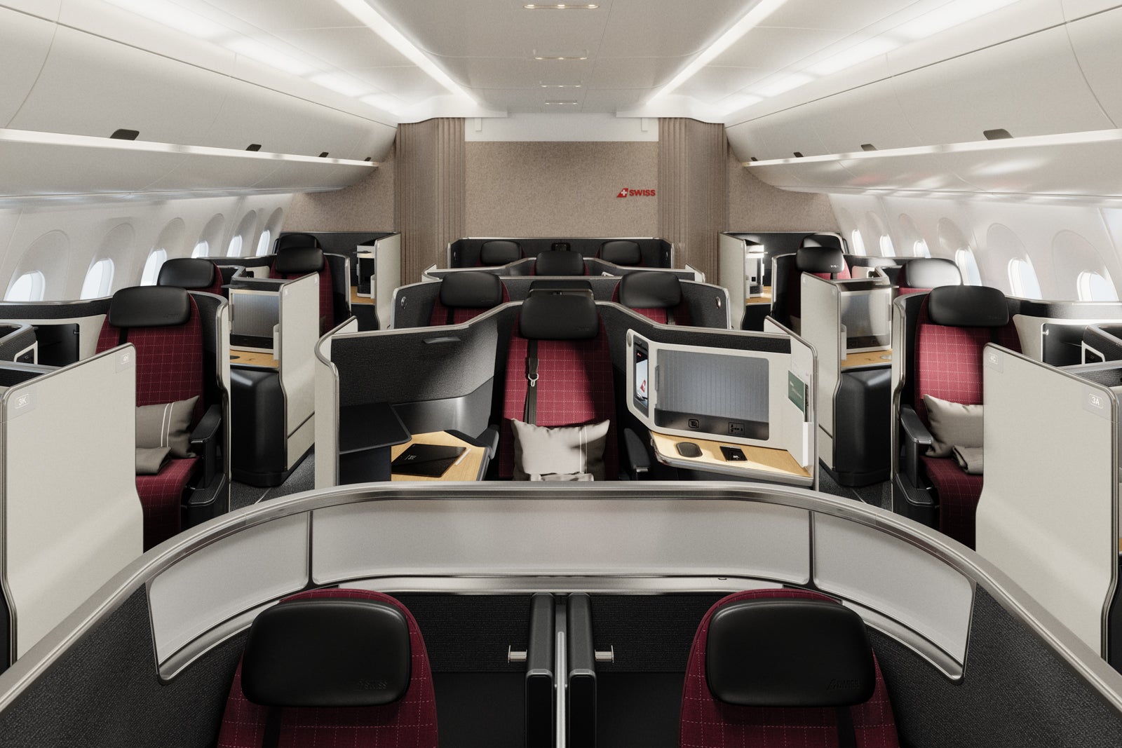 SWISS presents new First and Business Class seats