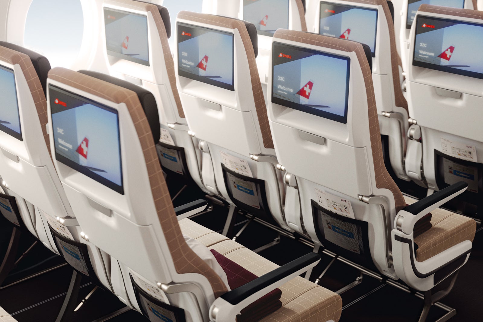 swiss air seat