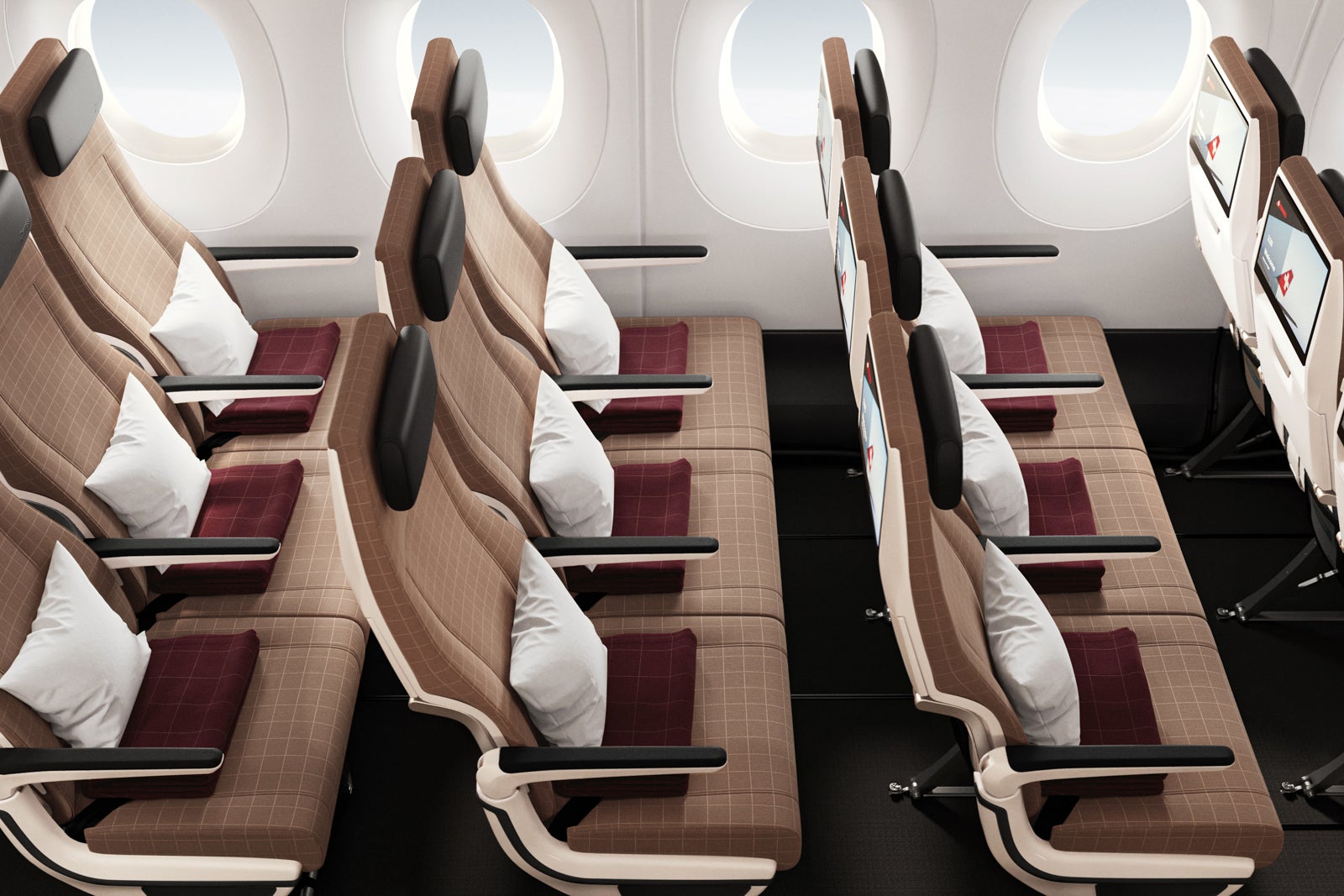 swiss air seat