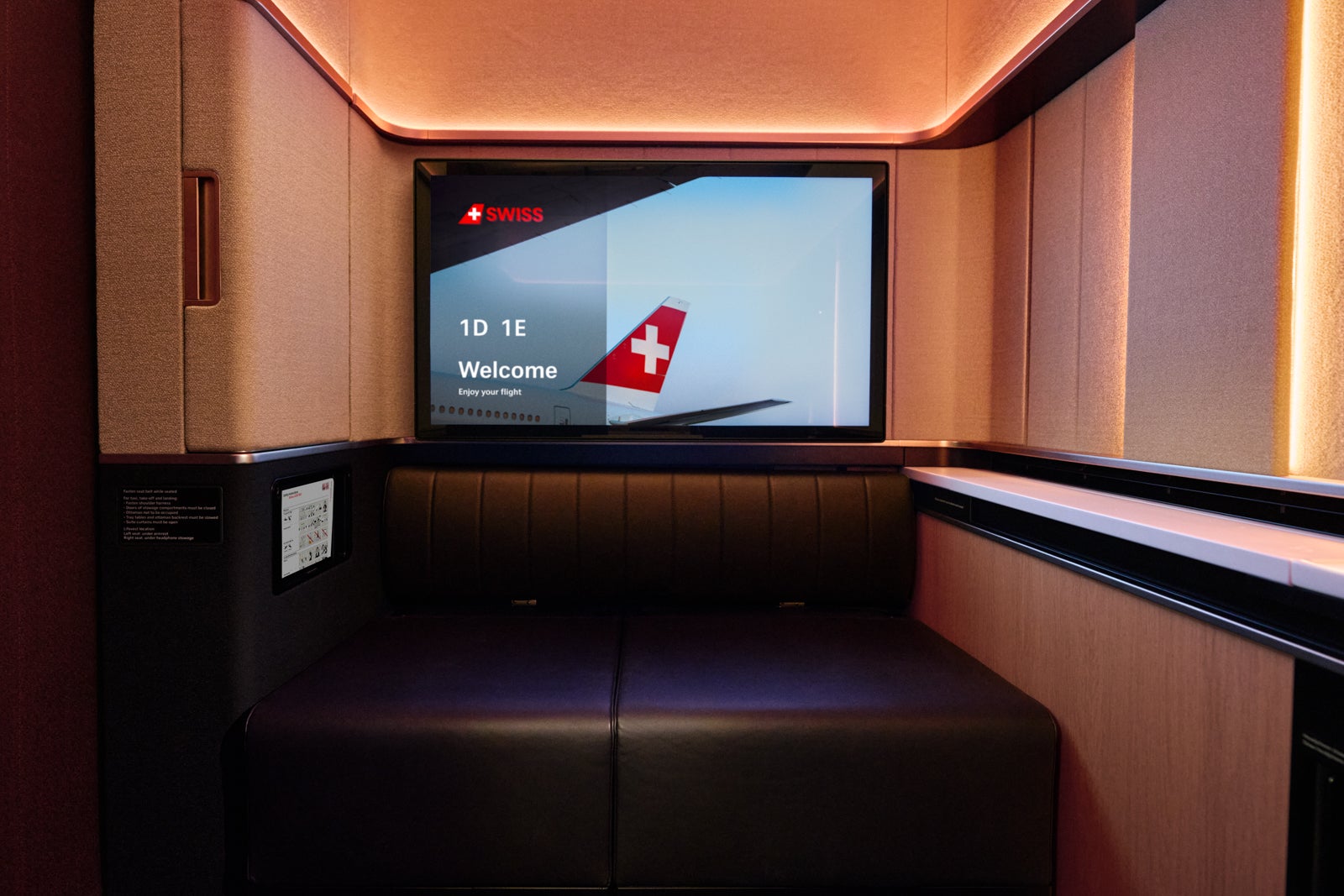 swiss air seat