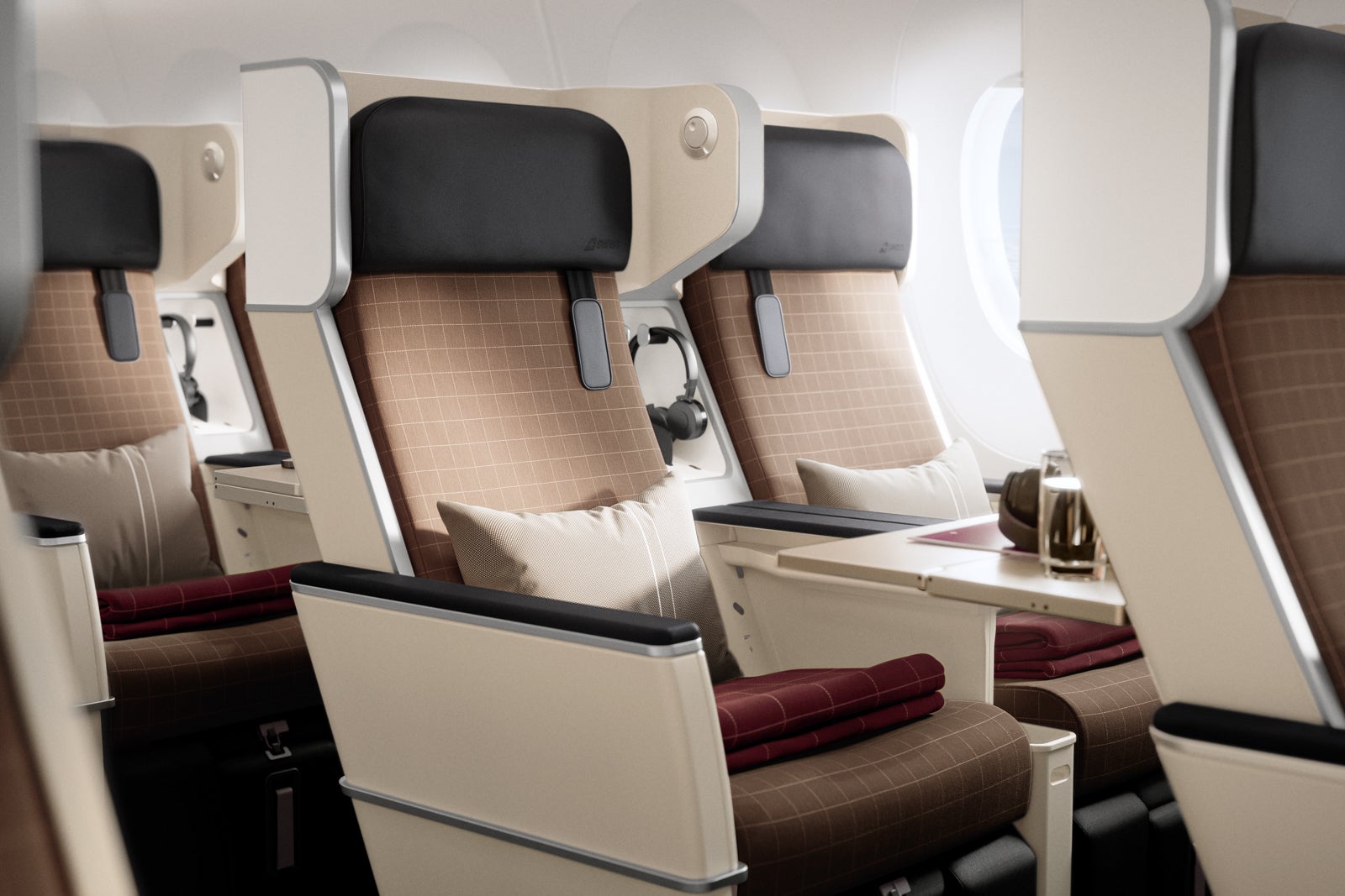 swiss air seat