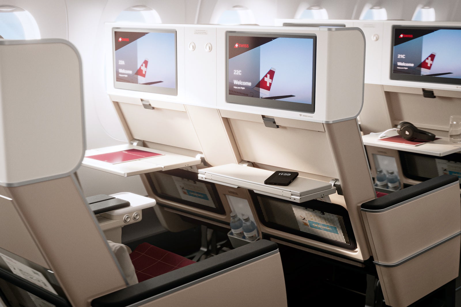 swiss air seat