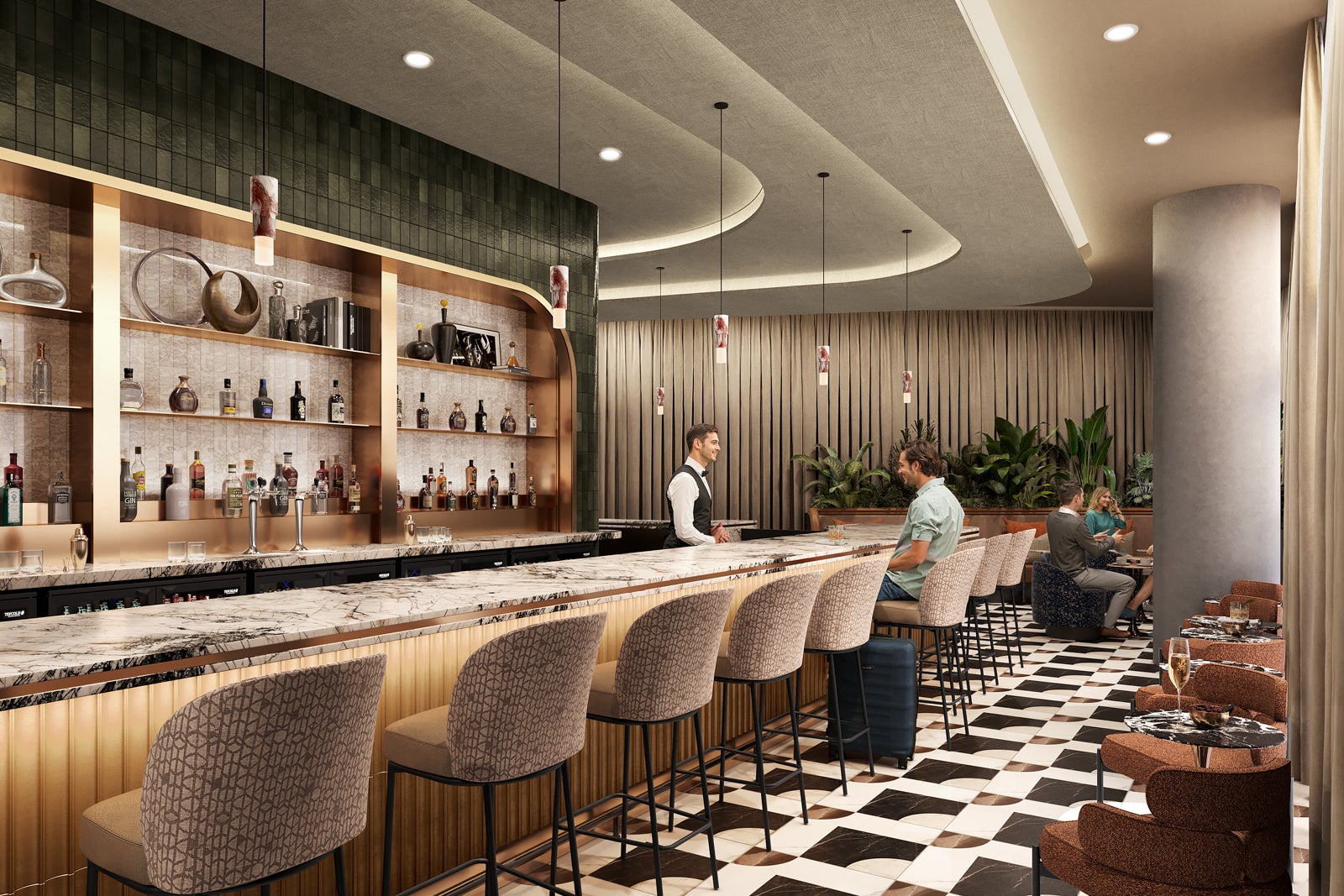 Amex debuts new lounge idea, reimagines lounge eating expertise